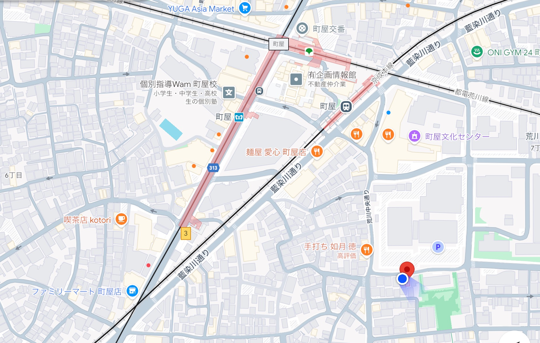 株式会社TRM アクセスマップ